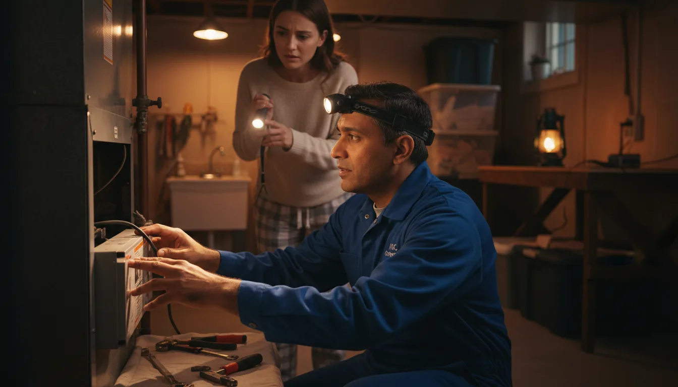 Emergency HVAC Repair in Merrifield, MN near me · HVAC
